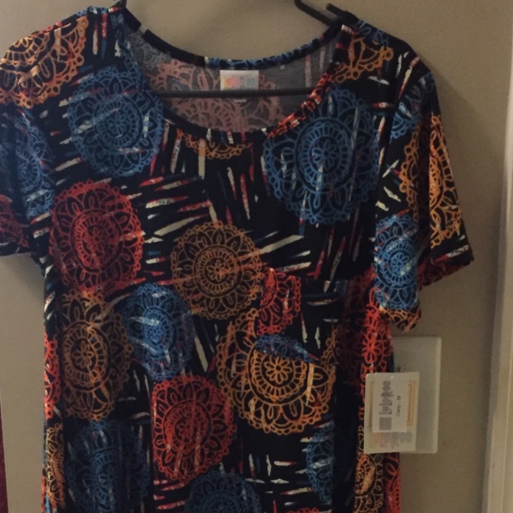 LulaRoe Carly T shirt dress BNWT size Medium
